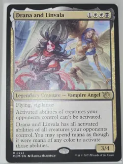 MTG Drana and Linvala March of the Machine 222 Regular Rare - Image 2