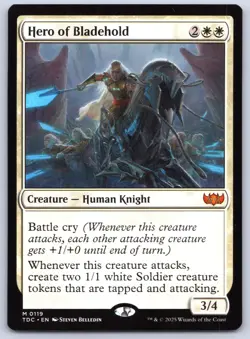 Hero of Bladehold - Commander: Tarkir: Dragonstorm - MTG - Near Mint - Image 1