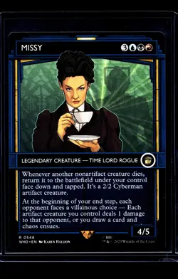 2023 MTG Magic The Gathering WHO Doctor Who Showcase #546 Missy - Image 1