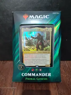 Magic The Gathering Commander Primal Genesis EDH Sealed - Image 1