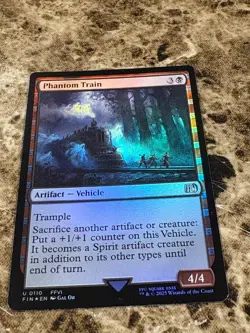 PHANTOM TRAIN Magic the Gathering MTG Final Fantasy Foil - Image 1