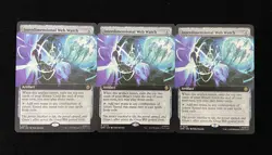 2025 Magic The Gathering MTG Marvel EN #R Interdimensional Web Watch Lot*3 AK001 - Image 1