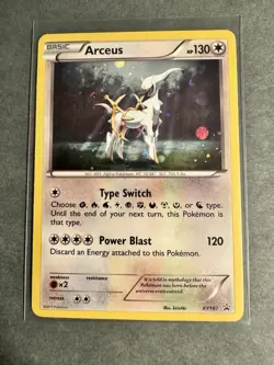 Pokemon 2017 Arceus XY197 XY Holo PROMO - LP/MP - Image 1