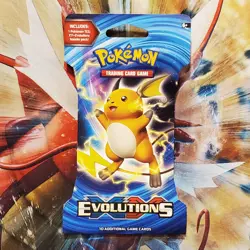 Evolutions - XY - Sleeved Booster Pack - Pokemon TCG - New & Sealed - Image 1