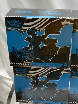 Pokemon TCG: Black Bolt - Elite Trainer Box Lot of 6x - Image 4