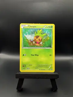 Pokemon Chespin (Collector Chest) XY88 XY Holo MP - Image 1