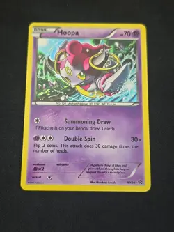 Hoopa (Collector Chest) XY90 Black Star Promo Holo Rare Pokemon TCG LP - Image 1