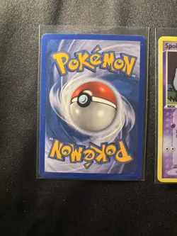 Pokemon Lot Stamped Holo Crystal Guardians | Lombre 37 And Spoink 62 - Image 4