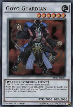 Yugioh Goyo Guardian DUSA-EN075 Ultra Rare 1st Edition NM - Image 1