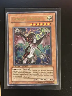 Yugioh Genesis Dragon JUMP-EN034 Ultra Rare Limited Edition HP - Image 1