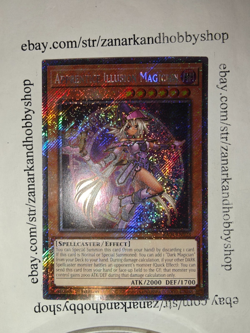 Yugioh Apprentice Illusion Magician - RA04-EN023 - Platinum Secret Rare Stampede - Image 1