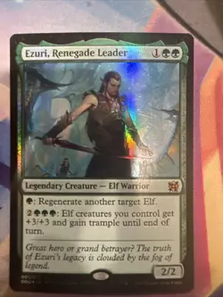 MTG English Ezuri, Renegade Leader NM Foil Duel Decks: Elves vs Inventors - Image 1