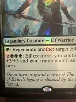 MTG English Ezuri, Renegade Leader NM Foil Duel Decks: Elves vs Inventors - Image 4