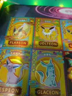 Lot Of 15 Elf/Eif Baby QR Chinese Pokemon Cards Holo - Mint - Image 3