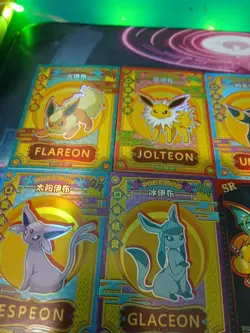 Lot Of 15 Elf/Eif Baby QR Chinese Pokemon Cards Holo - Mint - Image 4