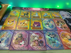 Lot Of 15 Elf/Eif Baby QR Chinese Pokemon Cards Holo - Mint - Image 1