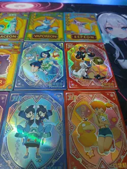 Lot Of 15 Elf/Eif Baby QR Chinese Pokemon Cards Holo - Mint - Image 4
