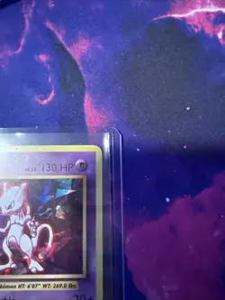 Pokemon Mewtwo TCG Evolutions 51/108 Cracked Ice Holo Promo Card - Image 2