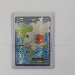 Pokemon TCG Shaymin EX 106/108 Roaring Skies Full Art Ultra Rare Holo Card LP - Image 1