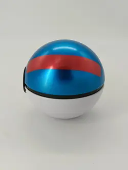 Pokemon Trading Card Game PokeBall Collectors Tin Great Ball TCG - EMPTY D21 - Image 2