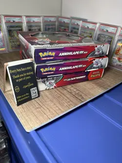 Pokemon TCG: Annihilape EX Box - Bonus Foil Cards Promos Brand NEW SEALED - Image 2