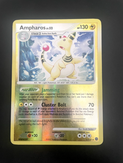 Ampharos - 1/132 - Reverse Holo - Secret Wonders - Pokemon TCG Card LP - Image 1