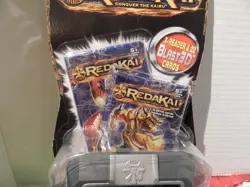 VINTAGE REDAKAI CONQUER THE KAIRU X-READER & 22 BLAST 3D CARDS-META CHARGED - Image 3