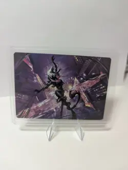 Gwenom, Remorseless Art Card Art Series: Marvel's Spider-Man Regular MTG - Image 1