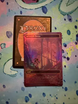Inkmoth Nexus Full Art Foil Mtg Play Test Card Metroid - Image 2