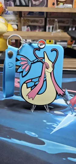 Pokemon Chinese Milotic Keychain With Promo Card - Image 2