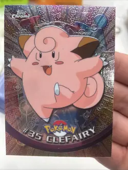 Clefairy #35 - Topps Chrome Series 1 Pokemon Card Light Play - Image 1