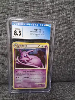 Espeon 4/95 Call Of Legends Holo 2011 4 Pokemon Card CGC 8.5 Holographic - Image 1