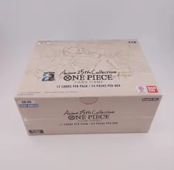 One Piece Card Game TCG EB-02 ENGLISH Anime 25th Collection Booster Box Sealed - Image 1