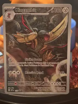 Kingambit SVP130 Pokemon TCG Scarlet & Violet: Shrouded Fable Promo Card - Image 2