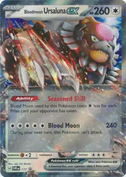 Bloodmoon Ursaluna ex - 177 SV: Scarlet & Violet Promo Cards - Image 1
