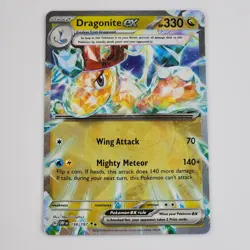 Pokemon Obsidian Flames Dragonite EX 159/197 Near Mint Holo Double Rare Card - Image 1