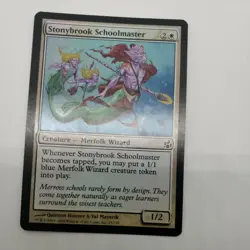 Stonybrook Schoolmaster Foil x1 - Morningtide - MTG - Near Mint - Image 2