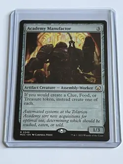 Academy Manufactor 346 MTG March of Machine Comm 2023 Near Mint Non Foil Rare - Image 1