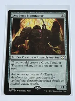 Academy Manufactor 346 MTG March of Machine Comm 2023 Near Mint Non Foil Rare - Image 2