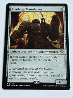 Academy Manufactor 346 MTG March of Machine Comm 2023 Near Mint Non Foil Rare - Image 4