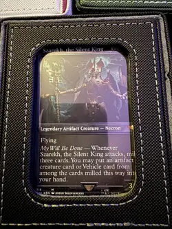 Necron Dynasties Commander Deck Sleeved and Complete Set - Image 1