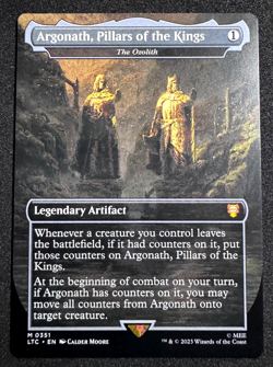 MTG ARGONATH, PILLARS OF THE KINGS 0351 LORD OF THE RINGS COMMANDER LTC - Image 3