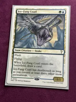 Ice-Fang Coatl - Mystery Booster 2 - White Border - NM - MTG - Magic - Image 1