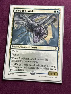 Ice-Fang Coatl - Mystery Booster 2 - White Border - NM - MTG - Magic - Image 2