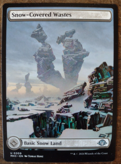 MTG ~ Snow-Covered Wastes (0309) ~ Modern Horizons 3 ~ Regular English Basic ~NM - Image 1