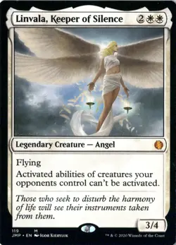 Linvala, Keeper Of Silence NM/M* Jumpstart ENGLISH 119 mtg -UnltdCards - Image 1