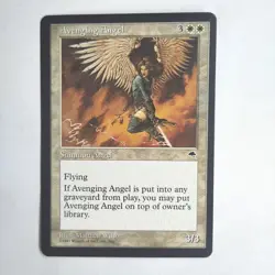 Avenging Angel NM Tempest Rare English 1997 MTG - Image 1