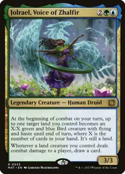 [MTG] Jolrael, Voice of Zhalfir (Foil) (0033) (MAT) NM - Image 1