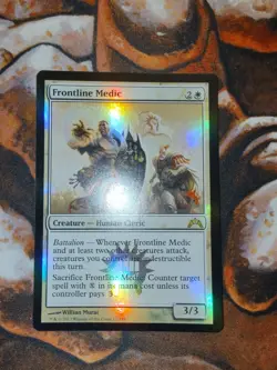 NM FOIL Frontline Medic Gatecrash GTC MTG Magic the Gathering 1st Edition - Image 1