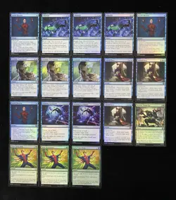 2025 Magic The Gathering Marvel EN Foil U 0043 0048 Secret Identity Lot*18 KM035 - Image 1